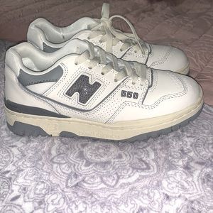 New balance 550 grey and white